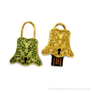 Fashionable Style Diamond USB Flash Drive (L-053)